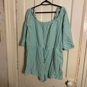 NWOT Mint green romper